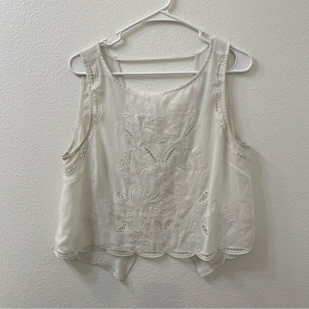 Henri girl blouse white small